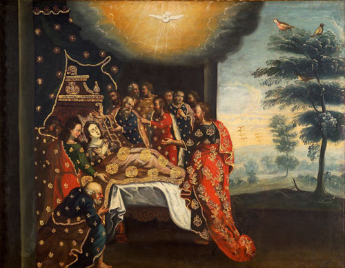 dormancy of the virgin cuzco school
